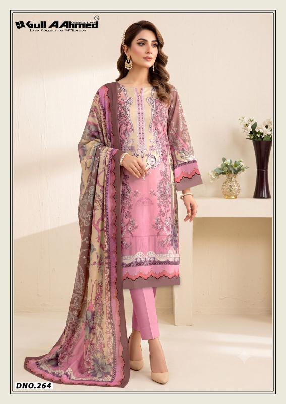 Gull aahmed lawn collection vol-32 wholesale dress materials in thrissur